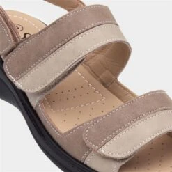 Softlites Womens Comfort Sandal In Beige -UK Shoe Sales 2024 19511 2 L05.20220725000037