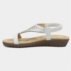 Lilley Womens White Diamante Sandal 8 Lilley Womens White Diamante Sandal -UK Shoe Sales 2024 197015 2 L03.20230510000221