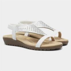 Lilley Womens White Diamante Sandal 11 Lilley Womens White Diamante Sandal -UK Shoe Sales 2024 197015 2 L06.20230510000221
