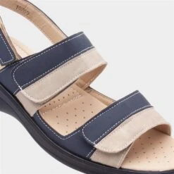Softlites Womens Navy & Beige Comfort Sandal 10 Softlites Womens Navy & Beige Comfort Sandal -UK Shoe Sales 2024 19769 2 L05.20220601000259