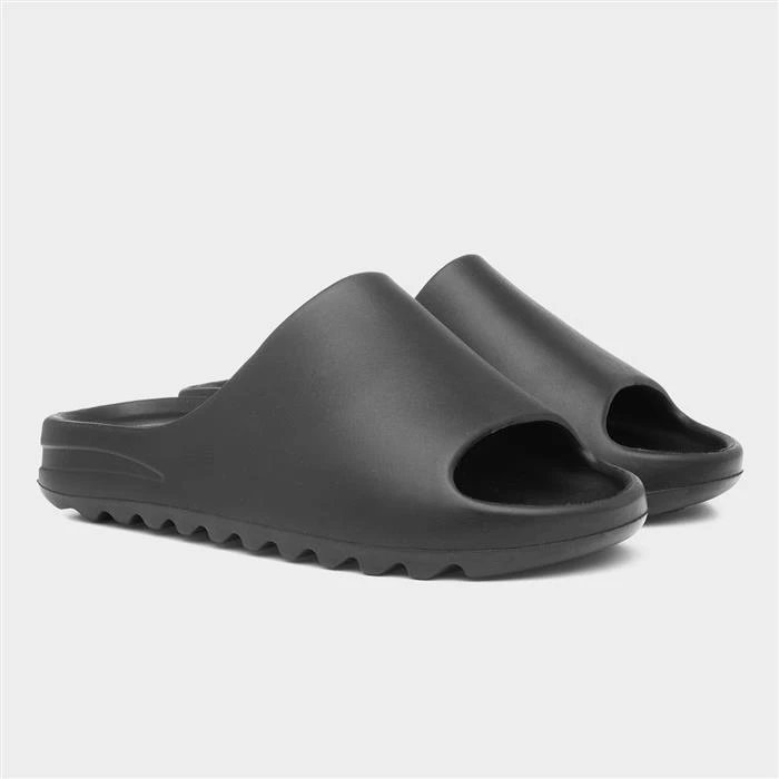 Truffle Womens Black Chunky Slider 7 Truffle Womens Black Chunky Slider - Image 5