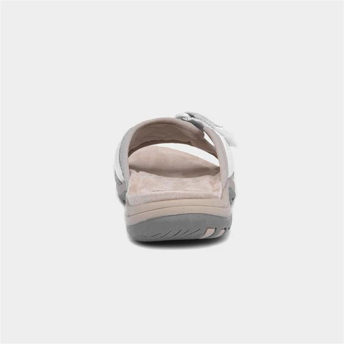 Free Spirit Wickford Womens White Mule Sandal 5 Free Spirit Wickford Womens White Mule Sandal - Image 3