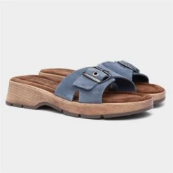 Rohde Womens Blue Suede Mule Sandal 11 Rohde Womens Blue Suede Mule Sandal -UK Shoe Sales 2024 199452 2 L06.20221220000337