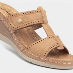Cushion Walk Sabrina Womens Tan Wedge Mule Sandal 10 Cushion Walk Sabrina Womens Tan Wedge Mule Sandal -UK Shoe Sales 2024 199468 2 L05.20220505000057
