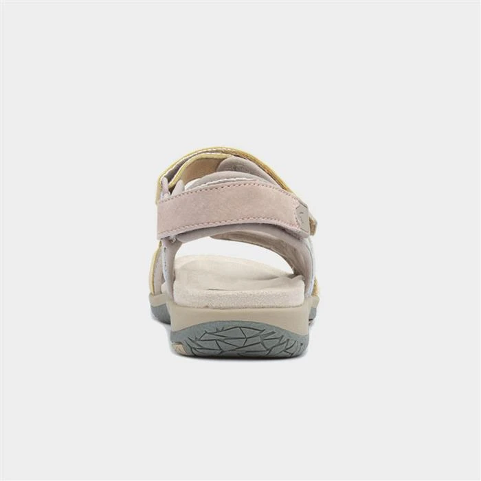 Free Spirit Zeal Womens Taupe Multi Sandal 5 Free Spirit Zeal Womens Taupe Multi Sandal - Image 3
