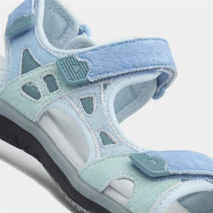 Free Spirit Zeal Womens Blue Multi Sandal 6 Free Spirit Zeal Womens Blue Multi Sandal - Image 4