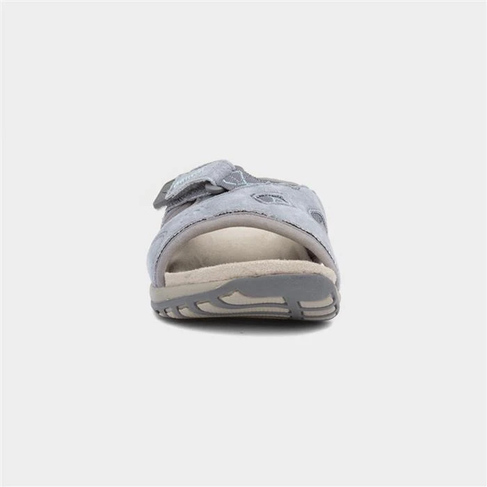 Free Spirit Wickford Womens Grey Mule Sandal 3 Free Spirit Wickford Womens Grey Mule Sandal