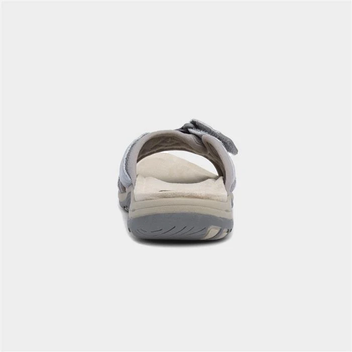 Free Spirit Wickford Womens Grey Mule Sandal 5 Free Spirit Wickford Womens Grey Mule Sandal - Image 3