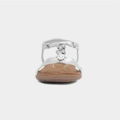 Lotus Rennes Womens Silver Shimmer Sandal