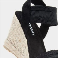 Topway Womens Black Wedge Sandal -UK Shoe Sales 2024 199591 2 L05.20230627000345