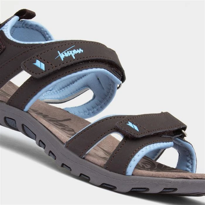 Trespass Serac Womens Brown Easy Fasten Sandal 6 Trespass Serac Womens Brown Easy Fasten Sandal - Image 4