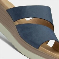 Lunar Mandy Womens Navy Mule Sandal -UK Shoe Sales 2024 199595 2 L05.20230607000222