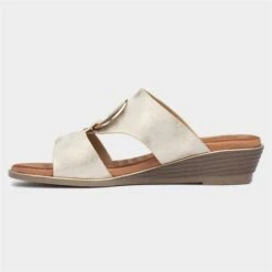 Lunar Manby Womens Metallic Gold Sandals 8 Lunar Manby Womens Metallic Gold Sandals -UK Shoe Sales 2024 199598 2 L03.20230607000223