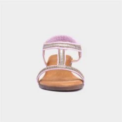Lunar Tabitha Womens Lilac Wedge Sandal