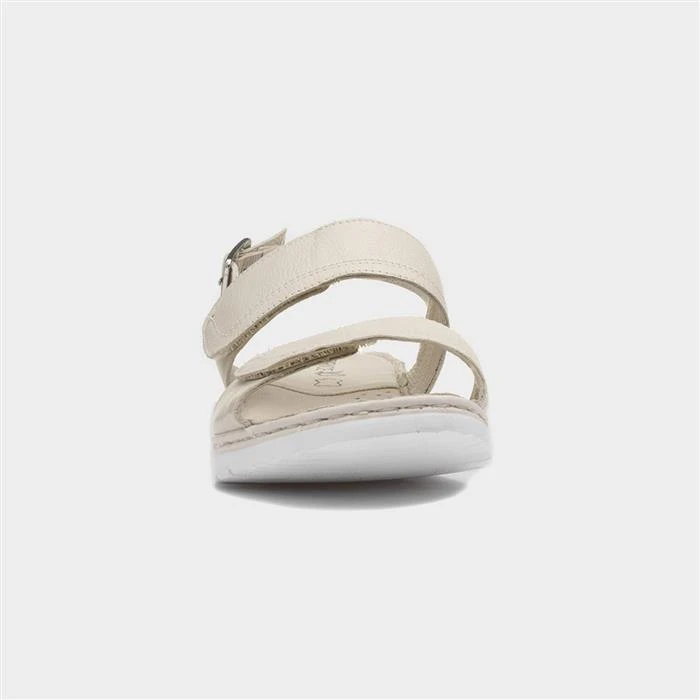 Caprice Nappa Womens Beige Leather Sandal 3 Caprice Nappa Womens Beige Leather Sandal