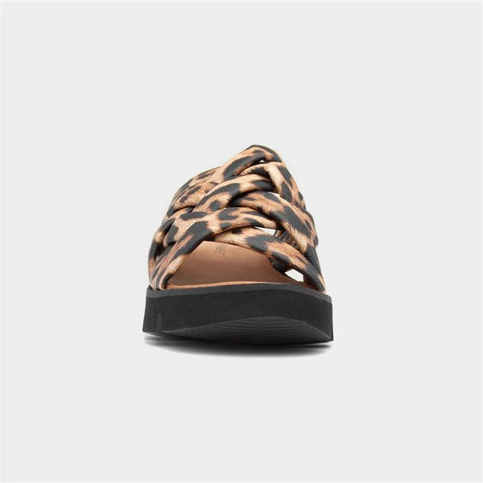 Heavenly Feet Paige Womens Leopard Platform Sandal 3 Heavenly Feet Paige Womens Leopard Platform Sandal