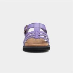 Heavenly Feet Saltwater Womens Lilac Sandal