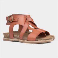 Heavenly Feet Desert Womens Tan Sandal -UK Shoe Sales 2024 199626 2 L06.20230607000227