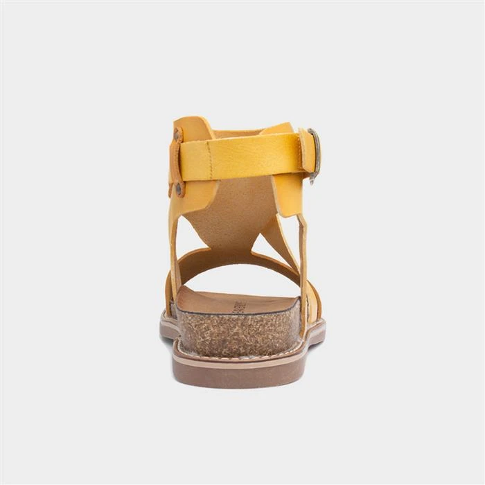 Heavenly Feet Desert Womens Mustard Sandal 5 Heavenly Feet Desert Womens Mustard Sandal - Image 3