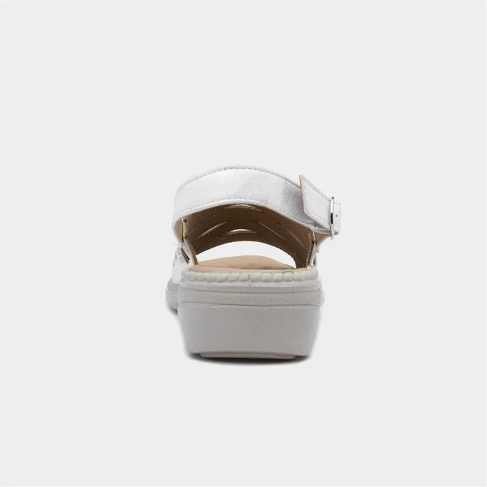 Cushion Walk Kaz White Strappy Sandal 5 Cushion Walk Kaz White Strappy Sandal - Image 3