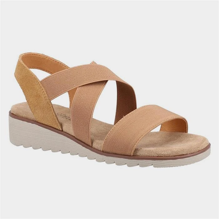 Fleet & Foster Freesia Womens Tan Sandal 3 Fleet & Foster Freesia Womens Tan Sandal