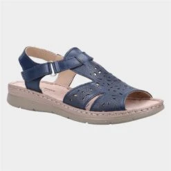 Fleet & Foster Ruth Womens Blue Sandal