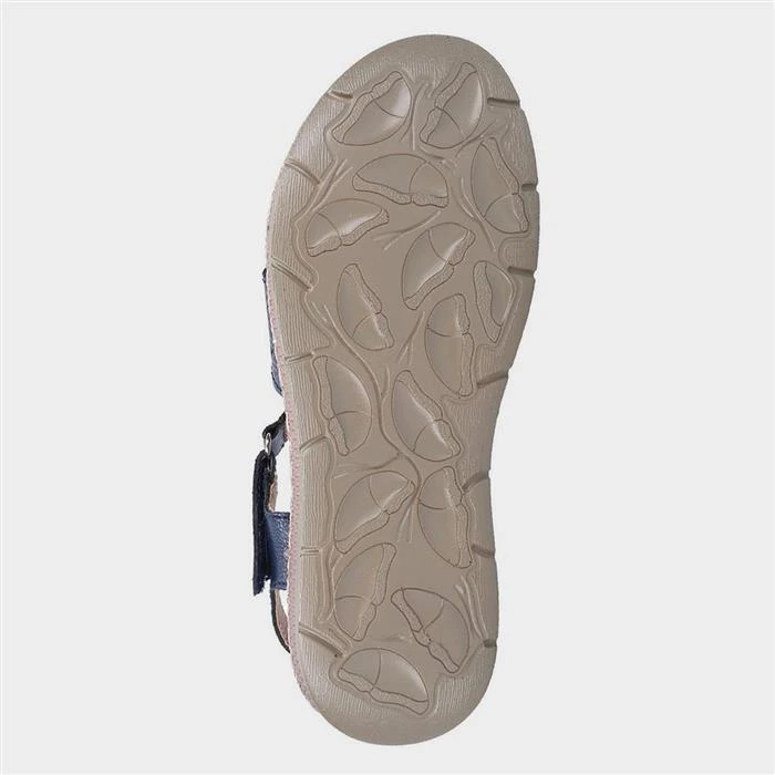 Fleet & Foster Ruth Womens Blue Sandal 5 Fleet & Foster Ruth Womens Blue Sandal - Image 3