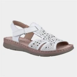 Fleet & Foster Ruth Womens White Sandal