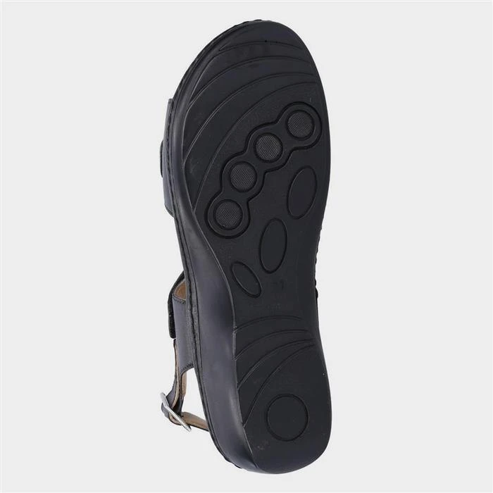 Fleet & Foster Linda Womens Black Sandal 5 Fleet & Foster Linda Womens Black Sandal - Image 3