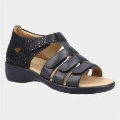 Fleet & Foster Julie Womens Black Sandal