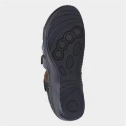 Fleet & Foster Julie Womens Black Sandal 7 Fleet & Foster Julie Womens Black Sandal -UK Shoe Sales 2024 199719 3 L04.20230526000231