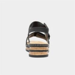 Rieker Womens Black Easy Fasten Sandal 9 Rieker Womens Black Easy Fasten Sandal -UK Shoe Sales 2024 199732 2 L04.20230621000132