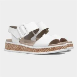 R-Evolution By Rieker Womens White Leather Sandal 11 R-Evolution By Rieker Womens White Leather Sandal -UK Shoe Sales 2024 199733 2 L06.20230621000133