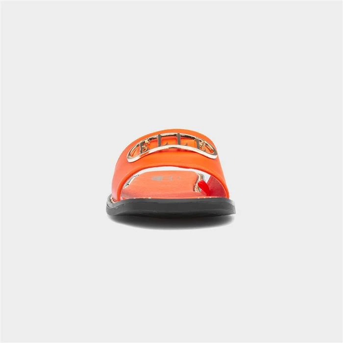 Elle Odetta Womens Orange Slider 3 Elle Odetta Womens Orange Slider