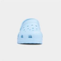 Truffle Fergie Womens Blue Platform Clogs