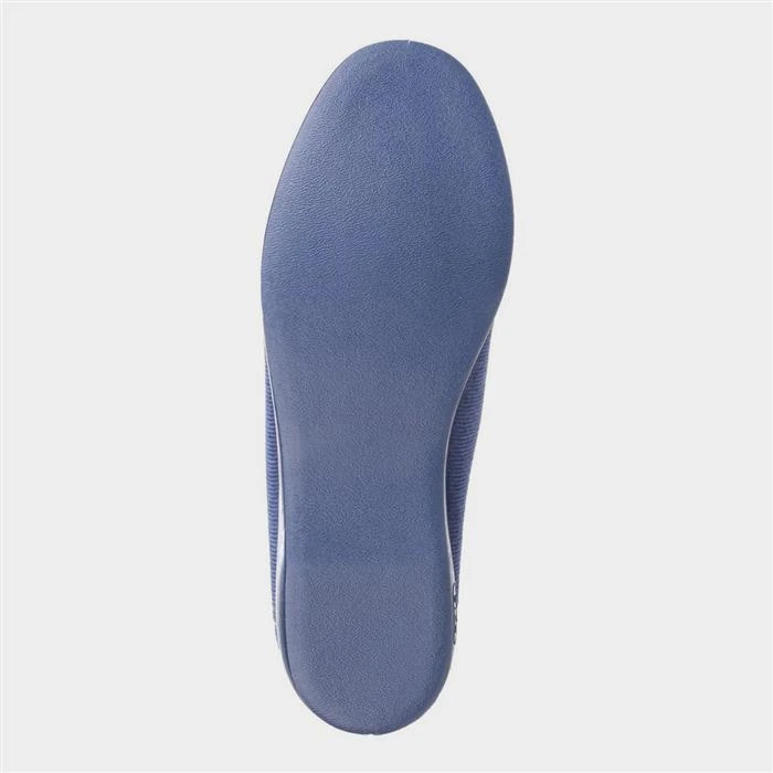 GBS Audrey Womens Blue Slipper 5 GBS Audrey Womens Blue Slipper - Image 3