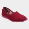 GBS Audrey Womens Red Slipper 1 GBS Audrey Womens Red Slipper -UK Shoe Sales 2024 692015 3 L02.20230802000159