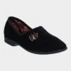 Mirak Womens Bouquet Slipper In Black 1 Mirak Womens Bouquet Slipper In Black -UK Shoe Sales 2024 692018 3 L02.20230112000828