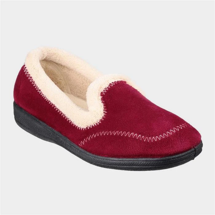 Fleet & Foster Maier Womens Red Slipper 3 Fleet & Foster Maier Womens Red Slipper