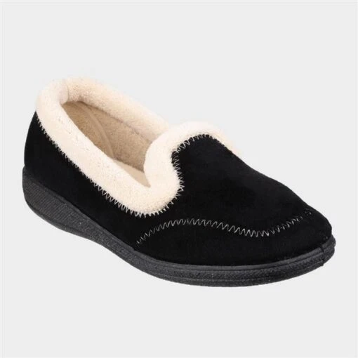 Fleet & Foster Maier Womens Black Slipper -UK Shoe Sales 2024 692024 3 L02.20230110000544