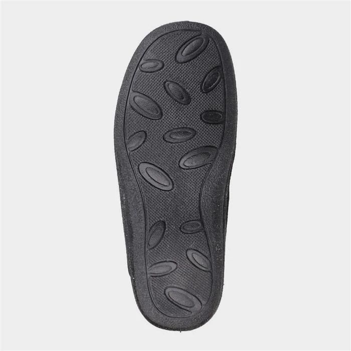 Fleet & Foster Maier Womens Black Slipper 5 Fleet & Foster Maier Womens Black Slipper - Image 3