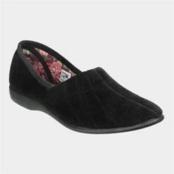 GBS Audrey Womens Black Slipper