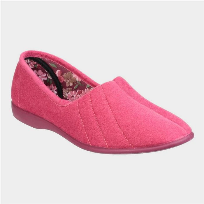 GBS Audrey Womens Pink Slipper 3 GBS Audrey Womens Pink Slipper