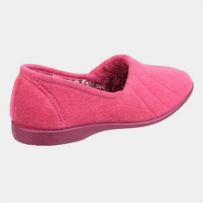 GBS Audrey Womens Pink Slipper 4 GBS Audrey Womens Pink Slipper - Image 2