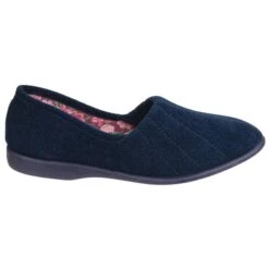 GBS Audrey Womens Navy Blue Slipper 7 GBS Audrey Womens Navy Blue Slipper -UK Shoe Sales 2024 692029 3 L04.20230802000200