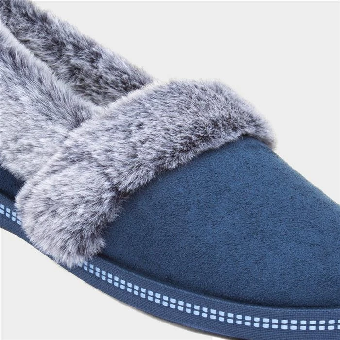 Skechers Cozy Campfire Womens Navy Slipper 6 Skechers Cozy Campfire Womens Navy Slipper - Image 4