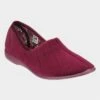 GBS Audrey Womens Burgundy Slipper 1 GBS Audrey Womens Burgundy Slipper -UK Shoe Sales 2024 692059 3 L02.20230802000200