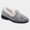 Fleet & Foster Adelaide Womens Grey Velour Slipper 2 Fleet & Foster Adelaide Womens Grey Velour Slipper -UK Shoe Sales 2024 692065 3 L02.20230119000343