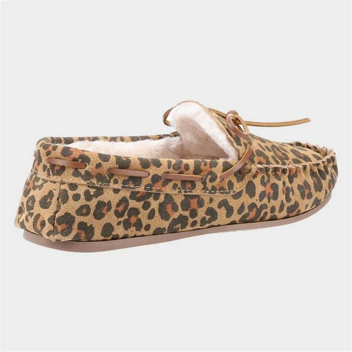 Hush Puppies Allie Womens Tan Moccasin Slipper 4 Hush Puppies Allie Womens Tan Moccasin Slipper - Image 2