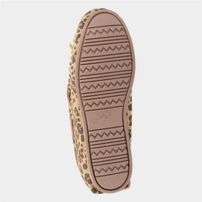 Hush Puppies Allie Womens Tan Moccasin Slipper 5 Hush Puppies Allie Womens Tan Moccasin Slipper - Image 3